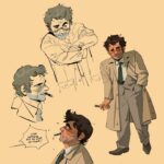 Dana Terrace Instagram – Been watching Columbo. I think I drew him a lil too smarmy here but it’s all good fun. #columbo