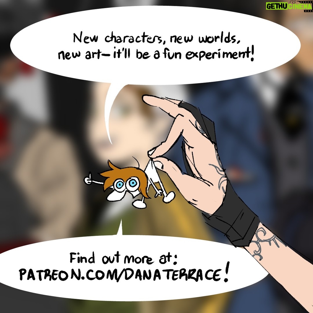 Dana Terrace Instagram - patreon.com/danaterrace! I'm excited to try this out! I'll still post at a similar rate to instagram/etc but patrons will get first and exclusive access to a few things like WIPs and monthly streams. After 10 years of working for studios non-stop I'm looking forward to having the room to explore more original stories! You can find out more on Patreon, link on my profile! #sketch #patreon