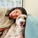 Danay García Instagram - Monday with this boy 🐶 Here is a message just for you🌸 “When you have once seen the glow of happiness on the face of a beloved person, you know that a man can have no vocation but to awaken that light on the faces surrounding him. In the depth of winter, I finally learned that within me there lay an invincible summer.” #startweek #love #funtimes #cute #dogs #bestfriends #gratitute Never forget the magic 🌱💕🌵