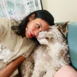 Danay García Instagram - Monday with this boy 🐶 Here is a message just for you🌸 “When you have once seen the glow of happiness on the face of a beloved person, you know that a man can have no vocation but to awaken that light on the faces surrounding him. In the depth of winter, I finally learned that within me there lay an invincible summer.” #startweek #love #funtimes #cute #dogs #bestfriends #gratitute Never forget the magic 🌱💕🌵