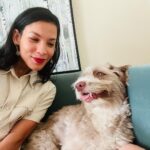 Danay García Instagram - Monday with this boy 🐶 Here is a message just for you🌸 “When you have once seen the glow of happiness on the face of a beloved person, you know that a man can have no vocation but to awaken that light on the faces surrounding him. In the depth of winter, I finally learned that within me there lay an invincible summer.” #startweek #love #funtimes #cute #dogs #bestfriends #gratitute Never forget the magic 🌱💕🌵