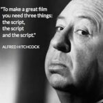 Danay García Instagram - To make a great film you need three things the script, the script and the script. #unionstrong #solidarity #story #storiesworthsharing #danaygarcia #herewego #light #writer #actors #alfredhitchcock #legends Never forget the magic 💡🪴🧡