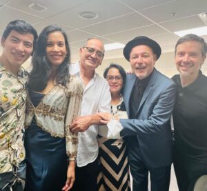 Danay García Instagram - When you bring your entire familia to celebrate salsa music, amigos & community with your badass friend @ruben.blades !!!
 Ruben you did it again! Amazing concert! The stage was packed and brought so much light & love to our lives for 2 and a half hours. 🤩🔥
Big shoutout to the musicians and the big band “Roberto Delgado” for such a special event! You guys rocked it! 🧡🌱🪴
~~~~~~~~~~~~~~~~~~~~

Cuando traes a toda tu familia para celebrar la música salsa, los amigos y la comunidad con  @ruben.blades !!!
 Rubén Increíble concierto! Gracias por darnos tanta luz y amor por 2 horas y media. 🤩🔥
¡Un gran saludo a los músicos y la banda  big band “Roberto Delgado” por Este evento tan especial!
La vida te da sorpresas, sorpresas te da la vida! 🤩🌱#rubenblades #concierto #herewego #salsanight #amigos #funwithfries #familia #comunidad #community #gratitute #musicos #sorpresa #music 
Never forget the magic 🪴🌱