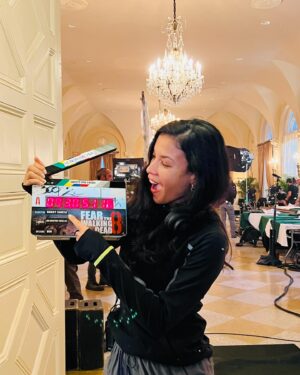 Danay García Instagram - As we approach our final season finale of @feartwd - I'm incredibly grateful for this journey. Directing episode 7 “Anton” during the last season has been the best gift any artist could ask for.🌷
Huge thanks to our Showrunners @goldbergian and @andrewchambliss for this opportunity, and to @scottmgimple and @michaelsatrazemis for their unwavering support. Working with the cast and crew, who I consider family, provided the strength and confidence to pursue my directing dream. 🌸🌷
A big shoutout to the entire cast and crew — you've changed my life. I wish we were closer to celebrate this gift together. It’s been an honor. 
Special thanks to @kimdickens and @kingofbingo ; your craft and dedication inspired me to join the show seven seasons ago. Directing the journey of your characters as we approach the end of our final season feels like an unexpected gift. Thank you for giving me your heart and soul and for pouring so much love in me. 
To the fans, your cheers throughout my creative journey mean the world. I love you all so much. Thank you for inspiring the best in me. 🌱🚀❤️#fearthewalkingdead #finalseason #herewego #newepisode #love #passion #growth #kindness 
#tvshow #season #amc #love #gratitude #support #artist #directing #light #growing #thebesttime #magic 
#thisishappening 
Never forget the magic #queen