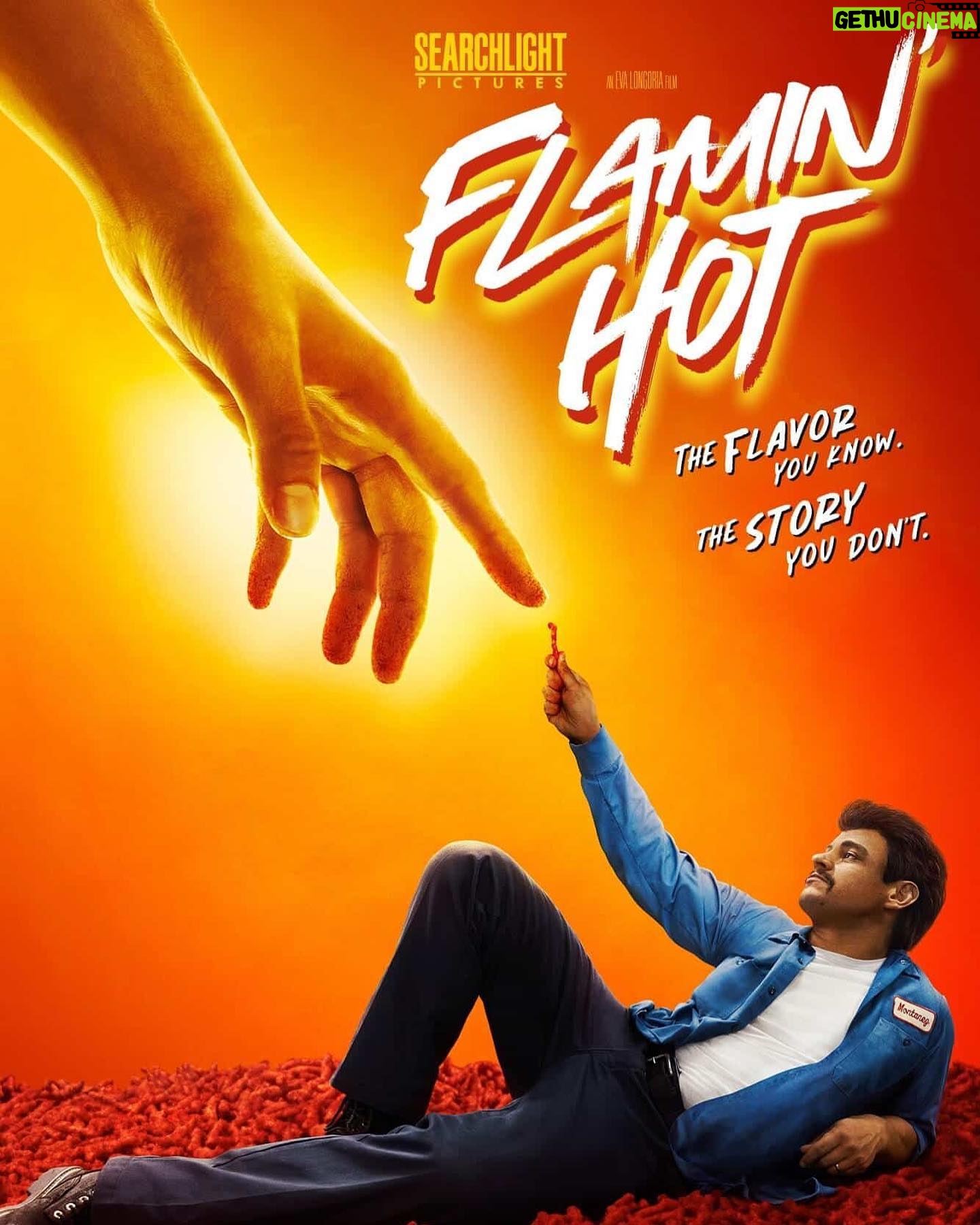 Danay García Instagram - You know what’s hot!?!? 🔥Flaming Hot! 🔥 If you want to watch something fun! Please go and check out this film - officially Streaming at @hulu & @disneyplus Big shoutout to @jessejohngarcia ! Jesse, your Richard Montañez was flawless. To the entire cast & crew - what an accomplishment! 🌱👌😎 To Director @evalongoria - your vision was so beautiful! thank you for making us look so good! 🤩 Fun movie out today! #popcorn #movies #funtimes #love #herewego #latinos #familia #community #comunidad #amor #here Never forget the magic 🔥