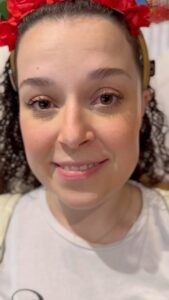 Dani Harmer Instagram - First day went really well! Pretty sure everyone thinks I’m going through a midlife crises but that’s okay 🙃! Come see us! There’s still a handful of tickets left! We’re on until December 31st!!!! @mansfieldpalace @ukp_ltd 🥀