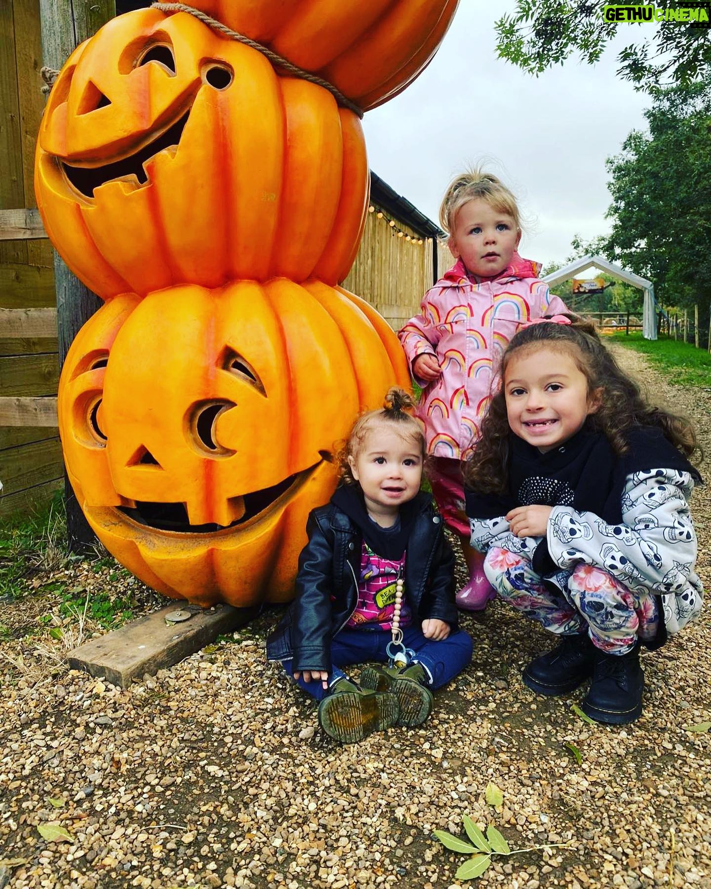 Dani Harmer Instagram - This is Halloween π π»!!!! What a fab day @westlodgefarmpark canβt recommend their pumpkin patch enough! So much to do! The kids loved it!! Not an ad or gifted! Just had an amazing time and wanted to share π