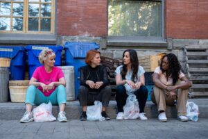 Dani Kind Instagram - This was a wildly fun episode to shoot. Season 6 @workinmoms is airing now in Cananda on @cbc and @cbcgem