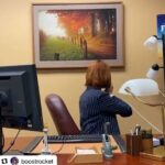Dani Kind Instagram - What do we do in between takes while filming @workinmoms you ask?? The genius that is @boostrocket and @aleysay were kind enough to let me play with them. Thanks creative super duo!