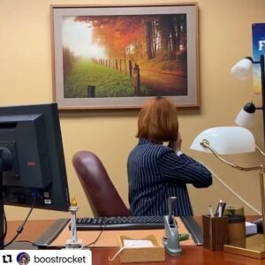 Dani Kind Instagram - What do we do in between takes while filming @workinmoms you ask??
The genius that is @boostrocket and @aleysay were kind enough to let me play with them. Thanks creative super duo!