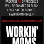 Dani Kind Instagram - June 12th - 19th our cast is auctioning off a Big Workin’ Moms winning prize! 💯 of proceeds will be donated to Black Lives Matter Toronto. We shoot our show here, we love our city and the people in it. Scroll through to see what SOME OF the contents of the prize are! Items include: Workin’ Moms Swag, a signed pilot script, a costume piece worn on the show, a designer dress worn to the @thecdnacademy awards, one of a kind @CBC hockey jerseys, a signed poster... Link to auction in my bio. Please share and spread the word! #WORKINMOMS4BLMT
