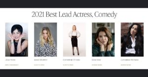 Dani Kind Instagram - What incredible company to be in! Thank you for the nomination @thecdnacademy I am so thrilled for everyone with a nomination on our show @workinmoms @workinmomsnetflix #workinmoms