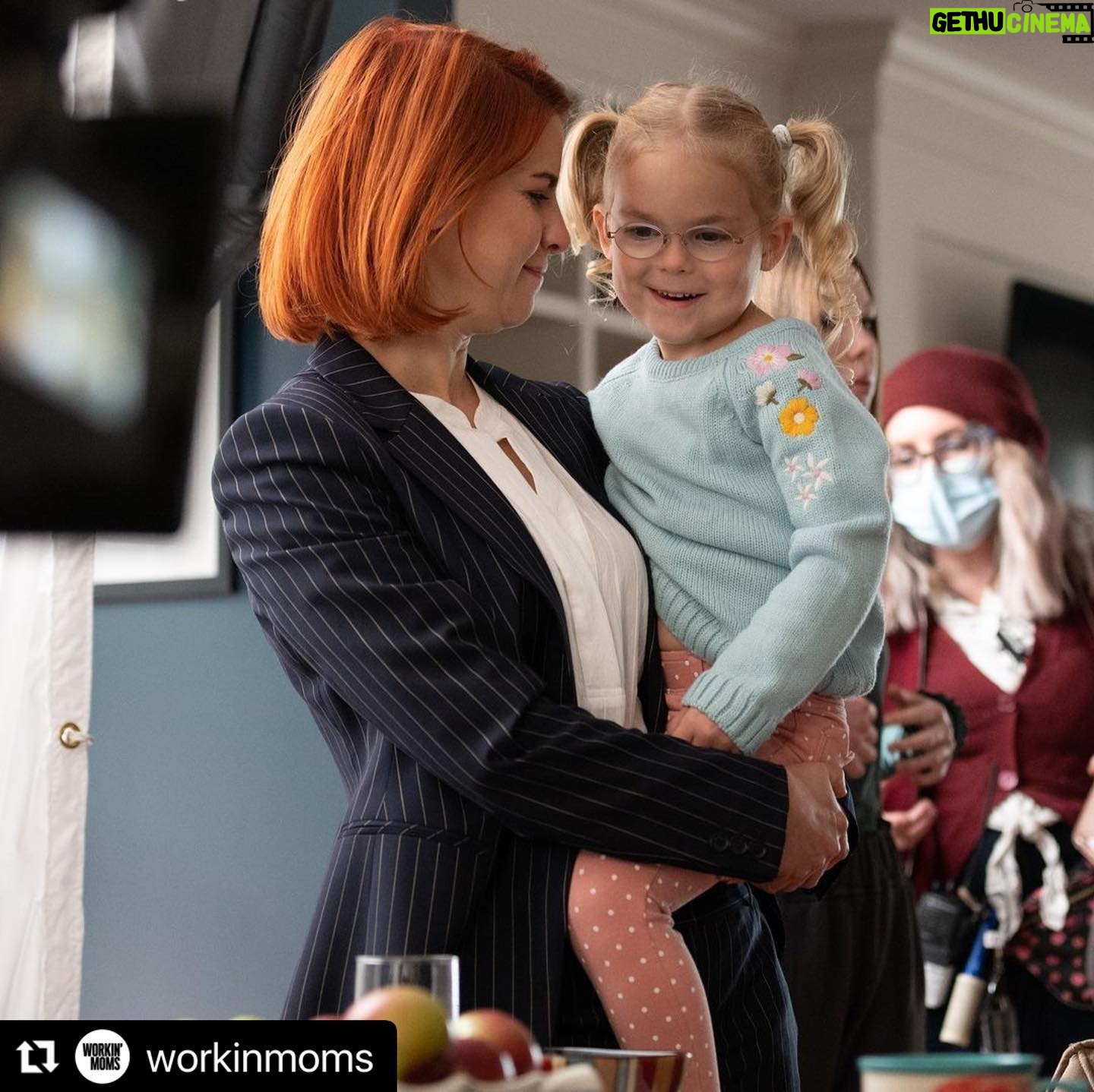 Dani Kind - 11.3K Likes - I’ve been so lucky to feel like working on sets filled with women is “normal”, but still very aware of the gap that needs to be closed in our industry. I don’t need a designated day to celebrate woman. ❤️👩🏼🦱👩🏻👩🏼🦰#workinmoms