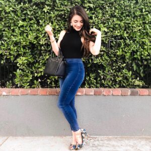 Daniela Bobadilla Instagram - Happy Friyay friends 🌻⁣
I’ve got some exciting things in the works 🙊 ...stay tuned - the next couple of weeks are going to be quite exciting... starting with something modern on Wednesday... ⁣
⁣
In the meantime, meetings. And meetings = wearing your favorite outfits to help you feel confident 💃🏻 ⁣
⁣
These are some of my all time favorite shoes! No shame. I had to show them off. Not only are they floral (flowers for life), they’re a souvenir from @abcthemiddle ❤️ They were Lexie’s sorority rush shoes and I will treasure them forever. ⁣
⁣
Do you have any special accessories that help you feel confident or have special meaning to you?

#lovelulus #contest