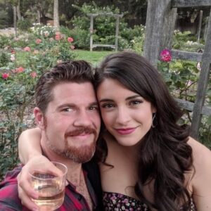 Daniela Bobadilla Instagram - Happy belated Love Day, friends 🥰❤️ May we all keep celebrating the love that surrounds us year round. Life is truly an adventure best navigated with loved ones.

@beauwirick, my forever valentine,  Thank you for being the best adventure partner a girl could ask for 🥰 

& our next adventure starts today 🎬👩🏻‍❤️‍👨🏻 It still doesn’t feel real that we get to act together again but here we are! I can’t wait to fall in love with you all over again.