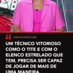 Daniela Boaventura Instagram - Tite precisa de mais alternativas de jogo? 🤔 #FutebolNaESPN #flamengo #tite