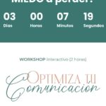 Daniela Droz Instagram - Quedan pocas horas para que cierre esta oferta!! ENLACE en los stories….WORKSHOP: Optimiza tu comunicación con esta servidora. DOMINA EL MIEDO, elimina muletillas, mejora tu dicción, proyéctate con seguridad y monetiza tus conocimientos.