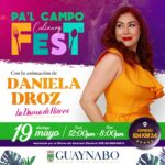 Daniela Droz Instagram - ¡La animación de @danieladroz te espera en el 𝗣𝗮’𝗹 𝗖𝗮𝗺𝗽𝗼 𝗖𝘂𝗹𝗶𝗻𝗮𝗿𝘆 𝗙𝗲𝘀𝘁 el 19 de mayo en el📍Expreso de la 834! ¡No te lo pierdas! Sigue nuestras redes para más detalles. 🌟 #PalCampoCulinaryFest