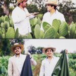 Daniela Escobar Instagram - Esses dois criaram um “couro” a partir do cactus, salvando a vida de 1 bilhão de animais que seriam mortos para a indústria da moda. Cactus não precisa de muita água, é uma planta bastante resistente e o material derivado de suas folhas mais maduras oferece espessuras e texturas diferentes, o que também permite uma variedade de cores para o produto final. Palmas para Adrian e Marte.👏🏻👏🏻👏🏻👏🏻👏🏻
