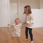Daniela Martins Instagram – Les premiers pas de Martinou 🥹🥰

#baby #marche #love