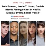 Daniela Nieves Instagram - im playing a doctor (..kinda, almost) !!! with these crazy talented people !! 🗣️🗣️