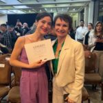 Daniela Ramírez Instagram – #100joveneslideres 2023 💫 gracias gracias por este importante reconocimiento . Que grandes y diversos talentos llenos de convicción y ganas de mejorar nuestro presente ✊🏼 • •conjunto precioso primaveral  @mariacherchile •maquillaje , mi genia @camilamakeup 🫀