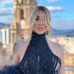 Daniela Santiago Instagram - Agradecida nuevamente por poder asistir a esta alfombra de clausura @festivalmalaga por cuarto año consecutivo , a las muestras de cariño que recibo de todos vosotros y este equipo maravilloso que hace que todo sea posible✨❤️✨. Vestido @kelvis_casillas @kelca_ Joyas @antonioacostajewerly Makeup &hair @veronica__ruz @yslbeauty #yslbeauty #makeuplook @alteregotalenthouse Uńas by @angelica_corrales__ 💖