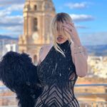 Daniela Santiago Instagram - Agradecida nuevamente por poder asistir a esta alfombra de clausura @festivalmalaga por cuarto año consecutivo , a las muestras de cariño que recibo de todos vosotros y este equipo maravilloso que hace que todo sea posible✨❤️✨. Vestido @kelvis_casillas @kelca_ Joyas @antonioacostajewerly Makeup &hair @veronica__ruz @yslbeauty #yslbeauty #makeuplook @alteregotalenthouse Uńas by @angelica_corrales__ 💖
