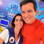 Daniele Hypólito Instagram - Que dia especial! Brinquei, pulei , recebi torta na cara e dei também 😂😂😂 Amei obrigado pelo convite @domingo_legal @sbt @sbtriooficial @sbtsports Obrigado pela torcida meus seguidores vocês são incríveis 🇧🇷 #brasil #sbt #tv #danihypolito #felicidade #sbt #domingolegal #felicidade