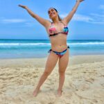 Daniele Hypólito Instagram - A vida poderia ser resumida em dias de mar e sol. Amo muito e você ? @oficialbarradatijuca 🌊 #ela #praia #sol #verão #danyhypolito #rj40graus #barradatijuca #rj