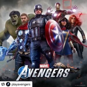 Daniella Alonso Instagram - Marvel’s Avengers is finally here!! 🎉🎉Congrats to all involved especially to my favorite guy 😘 @jeffschine who kills as Captain America! SO proud of you!👏🏽👏🏽👏🏽 Hope everyone enjoys the game as much as I have!