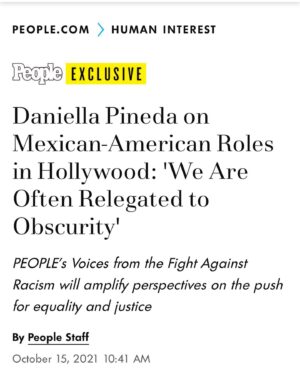 Daniella Pineda Instagram - My Interview with @people. Link in my bio. ❤️