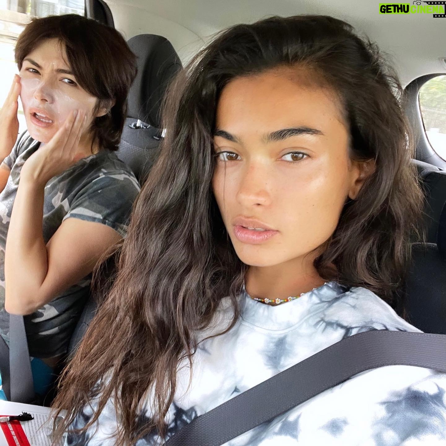 Daniella Pineda - 9.4K Likes - Can you guess which one of us is a Victoria Secret model? #challenge #betyoucan’t #ya’lltwins?