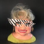 Daniella Pineda Instagram - “The Duchess from Mar-A-Largo” . . . Clay, Acrylic, Paper, Synthetic hair. By ME.