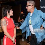 Daniella Pineda Instagram - Ran into Jeffrey again. Life finds a way. He’s pretty FLY.