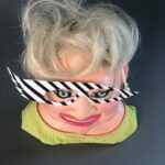 Daniella Pineda Instagram - “The Duchess from Mar-A-Largo” . . . Clay, Acrylic, Paper, Synthetic hair. By ME.