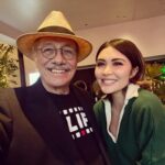 Daniella Pineda Instagram – I met Santana!