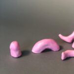Daniella Pineda Instagram – “The Unwanted Pink Dick Pic.”
.
.
.
Clay, Wire, Acrylic. By Me.