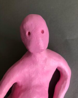 Daniella Pineda Instagram - “The Unwanted Pink Dick Pic.”
.
.
.
Clay, Wire, Acrylic. By Me.