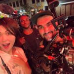 Daniella Pineda Instagram - Finishing up our movie! We’re making a comedy! Remember when studios ACTUALLY made those?!? COMEDIES?! OK BOOMER!!