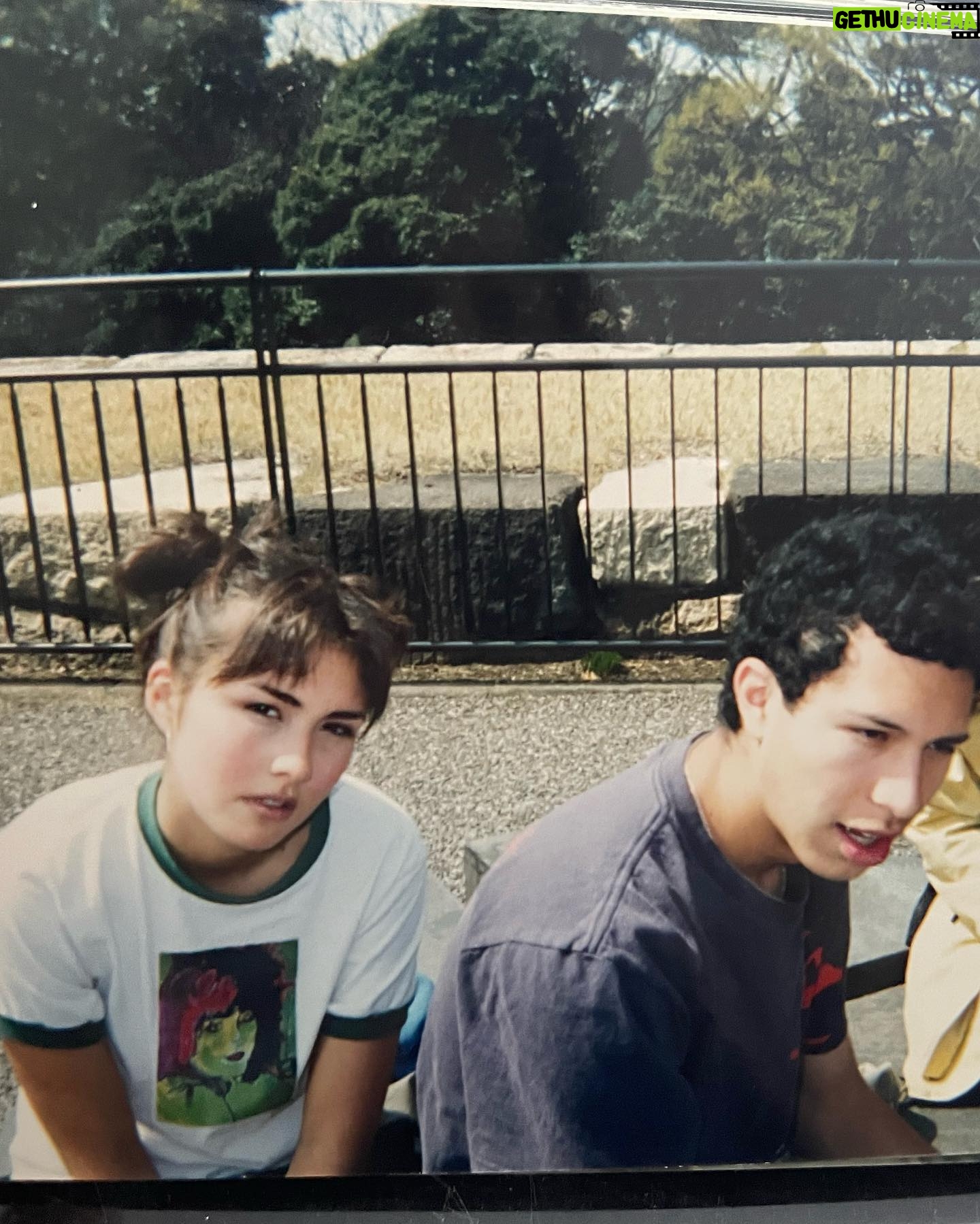 Daniella Pineda Instagram - Slideshow: Past, present, Grandma, Tim Blake Nelson.