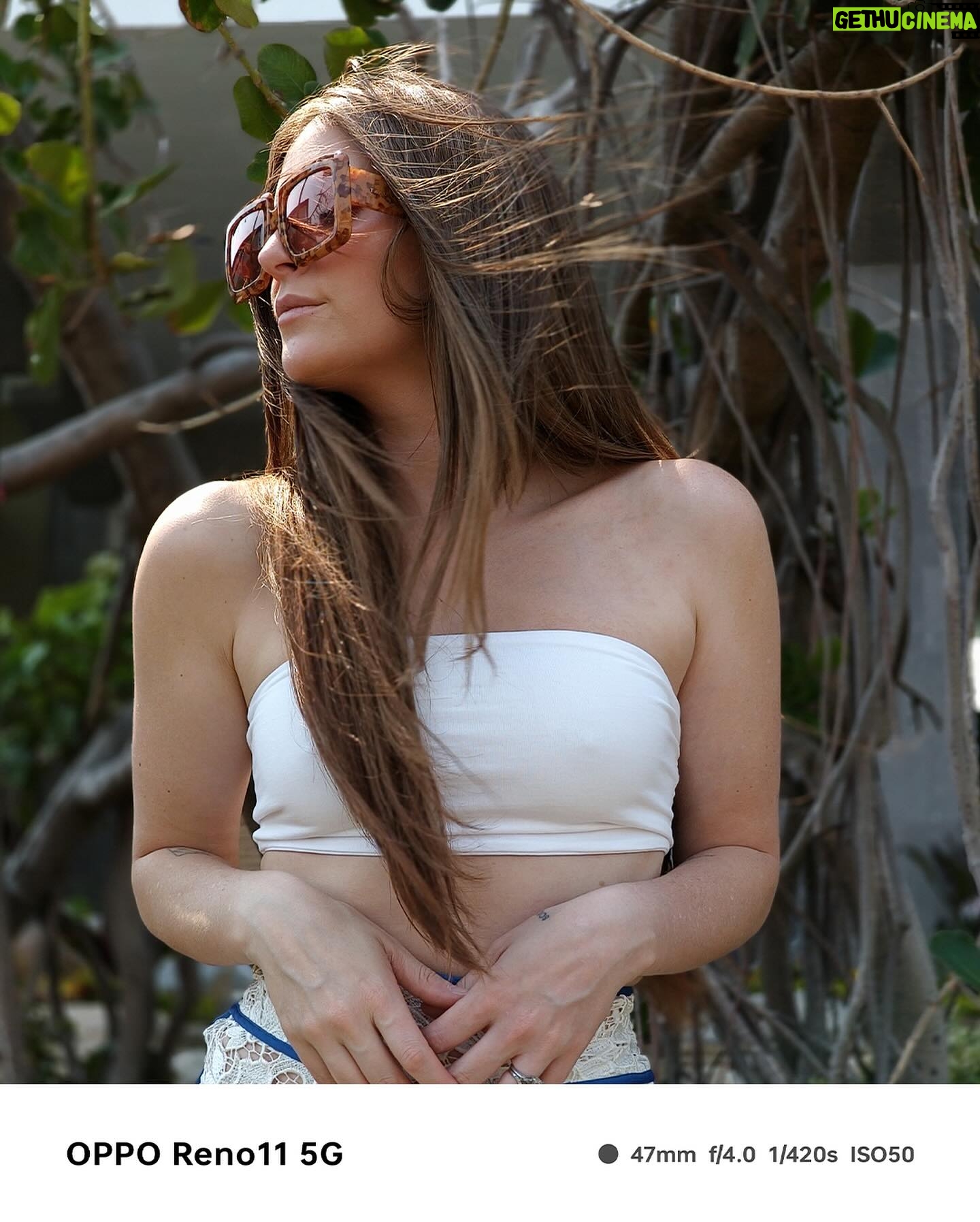 Danielle Clyde Instagram - Realmente estoy encantada como OPPO Reno11 tiene una de las mejores cámaras en su categoría para tomar retratos, vean cómo estas fotos ni siquiera están editadas y se ven espectaculares! @oppomexico #OPPOReno115G
