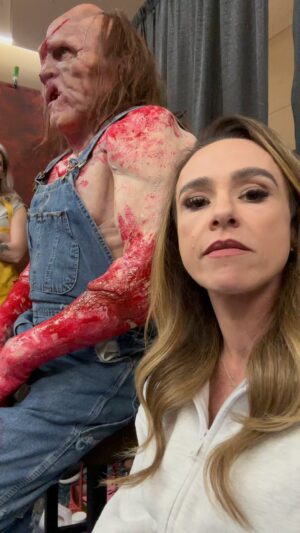 Danielle Harris Instagram - I’ve been waitin for ya  motherfucker.