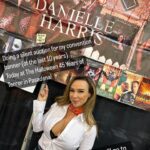 Danielle Harris Instagram - Been getting a lot of y’all wanting to bid on my personal banner (I’ve been taking this to shows for 10 years!!) so I’m going to open it up to everyone here as well! All $ raised will go directly to my good friend and stunt double Laura Dash’s charity @adoptmerescue I’ll will autograph it and personalize it and will ship it to you as well if you’re not at the convention this weekend! Please bid here below! Auction ends tomorrow!!! Bid is at $200 right now. Please bid in $20 increments! 😍😍😍