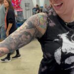 Danielle Harris Instagram - @paulafierce34 dope tattoo!!!! ❤️❤️