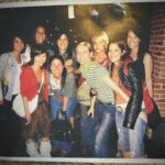 Danielle Harris Instagram - Digging through boxes with thousands of photos from my past, and THIS group of women hands down have the majority of the photos! Thank you for the best parts of my 20’s! Thankfully we all made it through!! 🤦🏼‍♀️🔥💋Some ladies missing here too @lesleymia and @kellyeah77