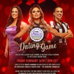 Danielle Louise Instagram – Februarys are filled with laughs and love! Join us for this month’s virtual event where we recreate our version of the classic “Dating Game.” The hilarious Harley Cameron asks questions of our contestants, the amazing ringside camera crew – The Handsome Handhelds!

Friday Feb 16 @ 8pm! Bringing your Valentine is heavily encouraged!
.
.
.
#aew #aewheels #womenswrestling #valentinesday #harleycameron #vday #datinggame #valentine #onlinecommunity #virtualevent