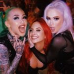 Danielle Louise Instagram - This birthday girl is the queen of scream , a bad ass wrestler , rock star singer and overall amazing human . Love you always @shotziwwe ❤️❤️❤️❤️