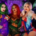 Danielle Louise Instagram - This birthday girl is the queen of scream , a bad ass wrestler , rock star singer and overall amazing human . Love you always @shotziwwe ❤️❤️❤️❤️
