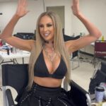 Danielle Louise Instagram - This is how I feel when @aewglam transforms me - @marandanrenea does my glam today , witness the excitement hahahaha